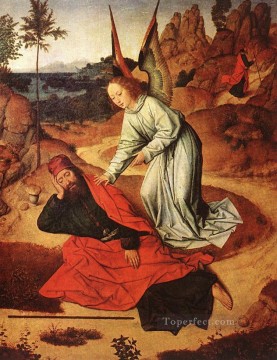 預言者エリヤ・イン・ザ・デザート オランダのダーク・バウツ Oil Paintings